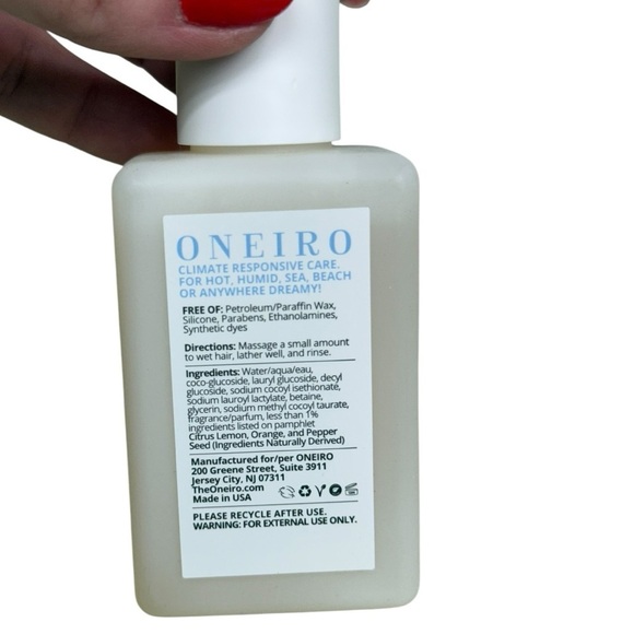 Oneiro Sunchasers 4-Piece Set w/ Clear Travel Bag Shampoo Body Wash Lotion - Picture 7 of 13